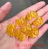Pendants 3PC Natural Jade Double Sided Carving Colorful Butterfly Bead Accessories DIY Bangle Jewellery Fashion HandCarved Amulet Gift