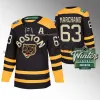 CUSTOM 37 Patrice Bergeron Reverse Retro Custom hockey jersey 88 David Pastrnak Bruins71 Taylor Hall Jake DeBrusk Charlie McAvoy Zdeno Ch