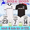 24 25 Colo-Colo All Black Soccer Jerseys Opazo 2024 Falcon Lucazo Suazo Costa Parraguez Solari Bolados Blandi Zavala Men Kids Kids Jersey