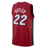 Custom Jimmy 22 Butler Jersey Bam 13 Adebayo Terry 2 Rozier III Tyler Herro Nikola Jovic Duncan Kevin Love Martin Basketball Jerseys