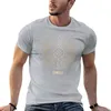 Polos pour hommes Ranger-T-Shirt doré hauts mignons surdimensionnés t-shirts blancs pour hommes