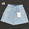 Женские джинсовые шорты премиум-класса модного бренда, шорты для летнего пляжа, 5 стилей