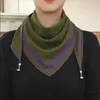 スカーフの女性スカーフカラーマッチニットネック太いネッカチーフマグネットリンク暖かい柔らかい冬ネックラップ