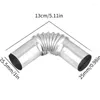 ステンレス鋼25mm内径トラックボートエアディーゼル駐車ヒーター肘排気パイプコネクタ換気ホース
