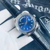 Designer Watch Men's Watch 41mm rostfritt stål läder automatisk mekanisk klocka safir titta på högkvalitativ sportklocka