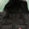 Мужская зимняя теплая толстовка с капюшоном Trapstar London, съемный пуховик с капюшоном, черно-красное пальто с вышитыми буквами Theface Jacketstop