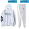 Piper Rockelle Merch Men's Sportswear Set Casual Tracksuit Two Piece Set Top and Pants Sweat Suit Man Sporting Suit streetwear