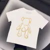 Enfants populaires T-shirts Modèle de poupée imprimé garçons top Taille 90-150 CM vêtements de bébé designer fille manches courtes été coton enfant t-shirts 24Feb20