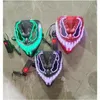 Party Masks Halloween Led Light Up Mask For Adts Kids Unique Neon Glow With Dark And Evil Glowing Eyes Drop Delivery Home Garden Fes Dhmqc