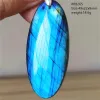 المعلقات الأزرق الطبيعي Labradorite قلادة لابرادوريت أوضار الأحجار الكريمة قلادة النساء الرجال المجوهرات aaaaaa