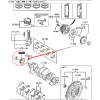 Auto accessoires Z502-11-321 krukastandwiel katrol voor Mazda 323 familie protege 1.6 motor