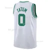 Jayson 0 Tatum Basketball Jerseys 2024 Jaylen 7 Brown Larry 33 Bird City Green Edition Men Kids Jersey All-Star