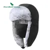 BERETS BONDLESS VOYAGE WINTER TRAPPER HAT FACE COVER WITH FACE COVER Earflap Men Women Unisex