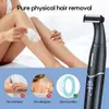 Epilator 4 i 1 Electric Shaver for Men Women Bikini Armpit Epilator Lady Eyebrow Hair Trimmer Beard Razor Portable Painless D240424