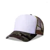 Casquettes de baseball DIY personnalisé imprimé camionneur chapeau en maille unisexe boucle réglable casquette de baseball loisirs sports de plein air pour femmes