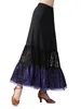 Stadiumkleding Womens Ballroom Dansrok Lange Swing Praktijk Feestjurk Prestatiekostuum Latijnse Elegante Buikdansen