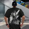 Herren-T-Shirts 2024 T-Shirts für Männer, 3D-japanischer Samurai-Druck, männliche Kleidung, Straße, Harajuku, Tops, täglich, lässig, kurzärmelig, übergroße T-Shirts Q240220