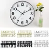 Table Clocks Wall Clock Digital Arabic Number Quartz Gadget Repair Tools Numerals Accessories Parts Replacement