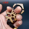 Men's Outdoor Skull Portable And Women's Self Wolf Defense Ring One Handed Tool Breaking Window Escape Finger Tiger 3789