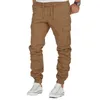 Men's Pants Seasons Solid Leisure Trousers Multi-pocket Tooling Color Four Lightweight Work For Men