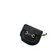 2023 New Mini Half Round Shoulder Women's Saddle Fashion Versatile Crossbody Mobile Phone Bag 85% factory direct