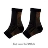 Chaussettes pour hommes 2 paires de compression d'absorption de la sueur restent au sec et confortables toute la journée