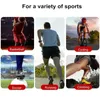 Joelheiras respirável, suporte esportivo, cinta mais quente, manga perna, coxa, fitness, 1 par, basquete, panturrilha, corrida, ciclismo, compressão completa