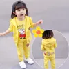 kids Casual Autumn Spring sets clothes Boys Girls baby set shorts boy CartoonLong Sleeve Pantssize 90-130 M3Gp#