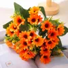 Decorative Flowers Artificial Plants Realistic Rose Decor For Wedding Party Long-lasting Fake Flower Centerpiece Po Prop Table