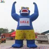 8mH (26ft) With blower Free Ship Outdoor Activities commercial advertising giant inflatable gorilla cartoon ground balloon air balloons for sale