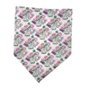 Vêtements pour chiens 50pcs Bandana Pâques Fournitures pour animaux de compagnie Petit chat Chiot Bandanas Écharpe Accessoires de vacances Modèle Chiens