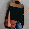 Women's Blouses Trendy Tee Shirt Loose Fit Dressing Up Quick Drying Casual Simple Women Pullover T-shirt
