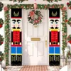 Notenkraker Soldaat Banner Kerst Decor Voor Thuis Vrolijk Kerstfeest Deur Decor Kerst Ornament Gelukkig Jaar Navidad 2010272714