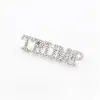 Arts et artisanat Trump 2024 Broche DIY Diamant Badge Artisanat Drop Livraison Maison Jardin Arts, Artisanat Cadeaux Dhwhi