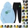 Women's Hoodies Plush Long Sleeved Loose Fitting Pullover St. Patrick'S Day Printed Hoodie Set Y2k Women Sweatshirt Streetwear