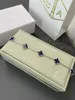 2024 High Quality Charm Bracelets Luxury Van Clover Designer Bracelet Pearl 4 Leaf 18k Gold Laser Brand Bangle Necklace Earrings Wedding a Jewelr