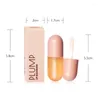 Lip Gloss 3ml Plumper Oil Brilhante Clear Maximizer Hidratante Maquiagem Matiz Cosmético Maquiagem Nutritivo Textura Suave