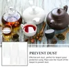 Geschirr-Sets 4 Stück Teekanne Auslauf Staubschutz Wasserkocher Abdeckungen Ärmel für Schutzhülle Silikagel Silikon Home Protektoren