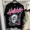 Hellstar Shirt Mens T-Shirts Short Sleeve Tee Men Women High Quality Streetwear Hip Hop Fashion T Shirt Hell Star Hellstar Short 825