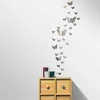 Wall Stickers Butterfly Combination 3d Three-dimensional Mirror Sticker Home Decora Living Room Bedroom 2024