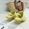 Minimalist Single Shoes Women Slingbacks Pumps Kitten Heel Mules Pointed Toes Originator Flat Comfort Sandals Metal Buckle Cowhide Freelancers Fashion Shoes