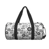 Duffel Bags Supernatural Symbols Travel Bag Fashion Large Sport Oxford Male Female Custom Gym Luggage Cute Fitness