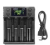 Liitokala Lii-S12 S8 S6 S4 18650 rechargeable Battery Charger 3.7V 9V 18650 26650 18350 16340 18500 14500 1.2V AA AAA LCD Smart Charger