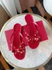 Slivers V Designer - Donna Sandali estivi Big Bowknot Flip Flops Beach Sandalias Femininas Flat Jelly Designers Sandals 240201