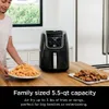 "Multifunctional Air Fryer with Dishwasher-Safe Non-Stick Basket - Perfect for Air Frying, Baking, Heating, and Dehydration - Easy to Use and Clean"