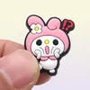 Anime charms wholesale Kuromi charms Melody cartoon charms shoe accessories pvc decoration buckle soft rubber fast ship7447741