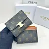 Cüzdan yüksek kaliteli kart klips tasarımcısı omuz çantası kadınlar zincir cüzdan moda çanta çantaları kredi kartı tutucu mini cüzdan anahtar torbası zippy kutu 01