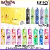 Shisha Narghilè Elf Box 15000 Puff Vapme Puff 15k Monouso Vape Mesh Coil Kit barra ricaricabile Vaper 12 colori 0% 2% 3% 5%