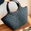 7A Designer de qualidade Quilted Lambskin Shop Bag Novo Estilo Mulheres Tote Bag ICARE Maxi Shopping Bag Designers Bolsas de Ombro Luxurys Travel Grandes Sacos de Praia