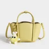 Petal Tote Cabbage Basket, Spring/Summer Cute Handheld Bag, Crossbody Mini pendant, Mobile Phone, Women's Bag, Work and Commuting Handbag